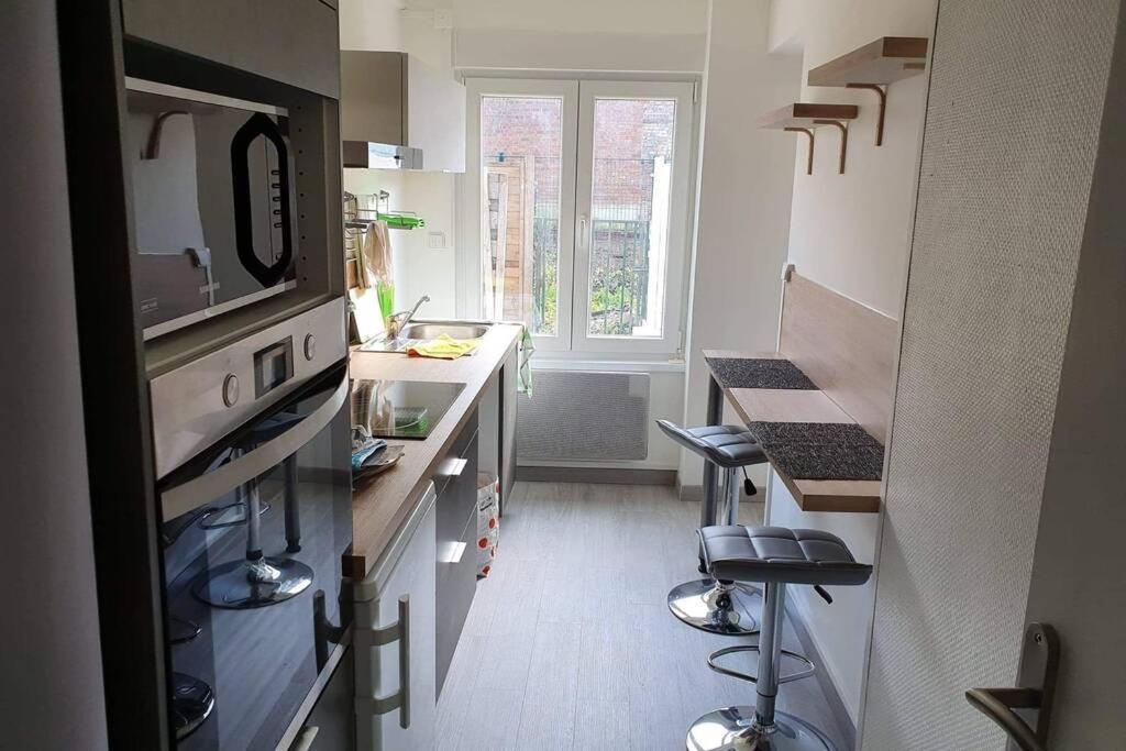 Appartement Avec Jardin Hyper Entre วาลองเซียนส์ ภายนอก รูปภาพ
